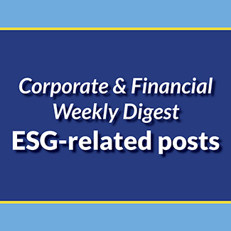 EST-related Corporate and Financial Weekly Digest articles
