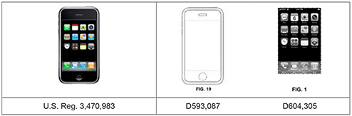 Apple iPhone Screen Design Diagrams